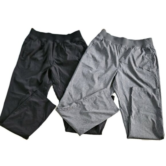 Cloudveil Active Pants Mens L Lot of 2 Black Pockets Stretch Outdoor Athleisure - Picture 1 of 16